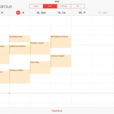 Berendelési napló Apple IOS-en
